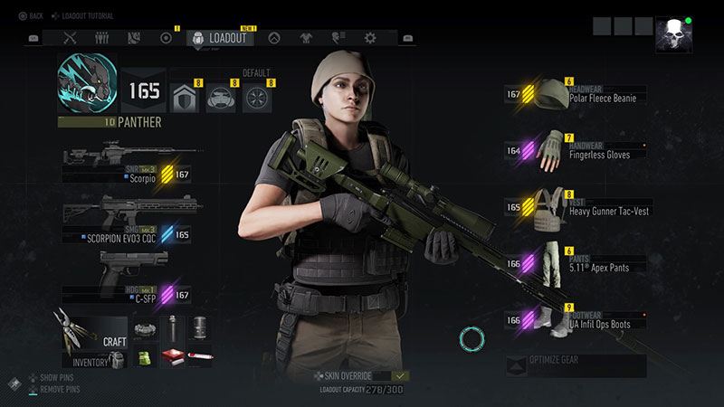 Ghost Recon gear level image